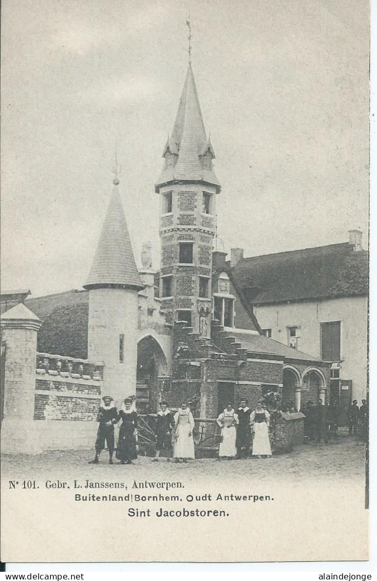 Bornem - Bornhem - Buitenland - Oudt Antwerpen - Sint Jacobstoren  - Bornem