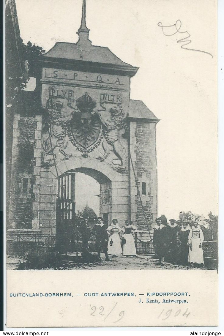 Bornem - Bornhem - Buitenland - Oudt Antwerpen - Kipdorppoort - 1904 - Bornem