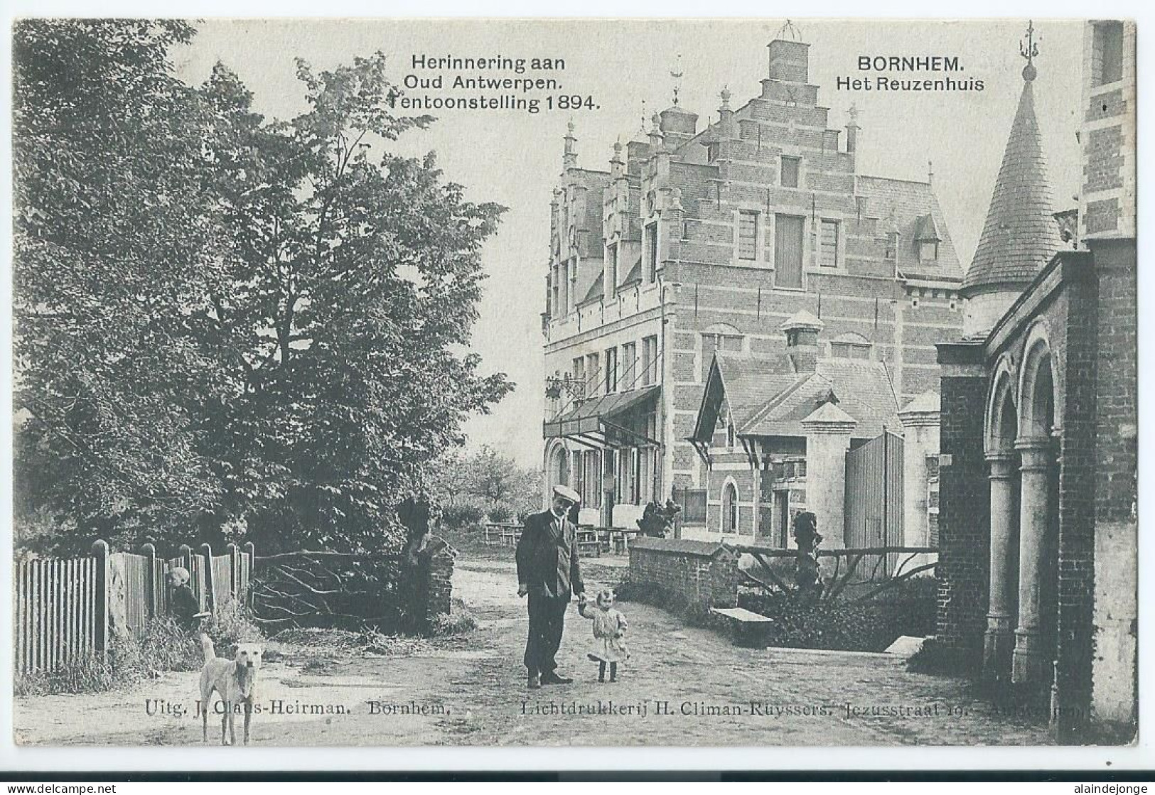 Bornem - Bornhem - Herinnering Aan Oud Antwerpen - Het Reuzenhuis - 1913 - Bornem