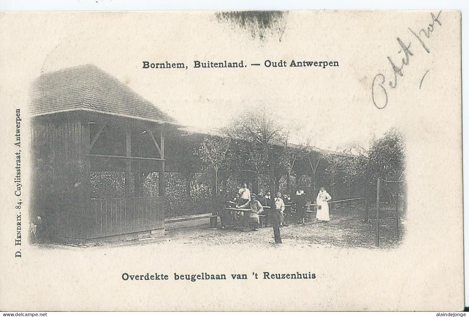 Bornem - Bornhem - Buitenland - Overdekte Beugelbaan Van 't Reuzenhuis - 1903 - Bornem