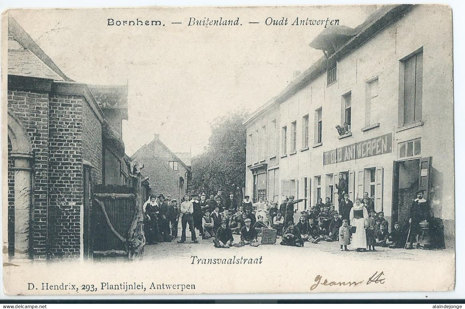 Bornem - Bornhem - Buitenland - Oudt Antwerpen - Transvaalstraat - 1905 - Bornem