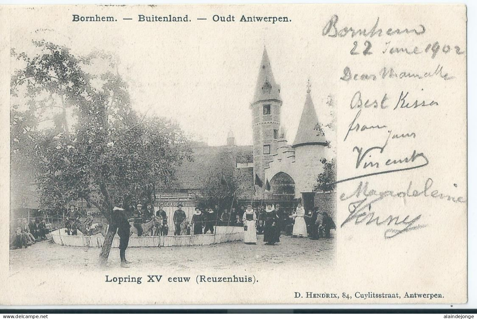 Bornem - Bornhem - Buitenland - Lopring XV Eeuw (Reuzenhuis) - 1902 - Bornem