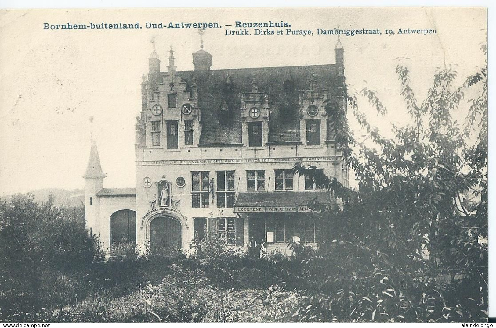 Bornem - Bornhem - Oud Antwerpen - Reuzenhuis - 1908 - Bornem
