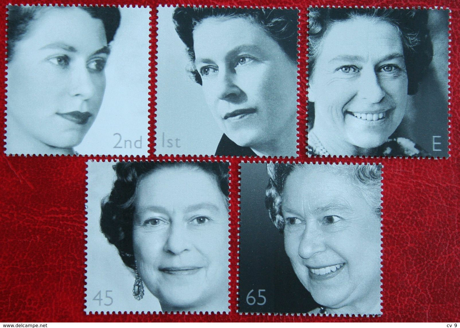 50th Anniversary Of The Ascension Of Queen (Mi 1981-1985) 2002 POSTFRIS MNH ** ENGLAND GRANDE-BRETAGNE GB GREAT BRITAIN - Unused Stamps