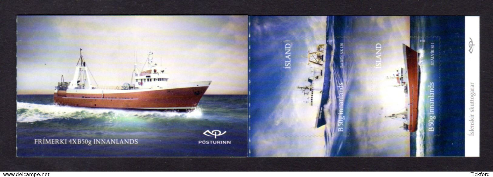 ISLANDE 2014 - Carnet Yvert C1360 - Booklet - NEUF** MNH - Transport, Bateaux - Cuadernillos