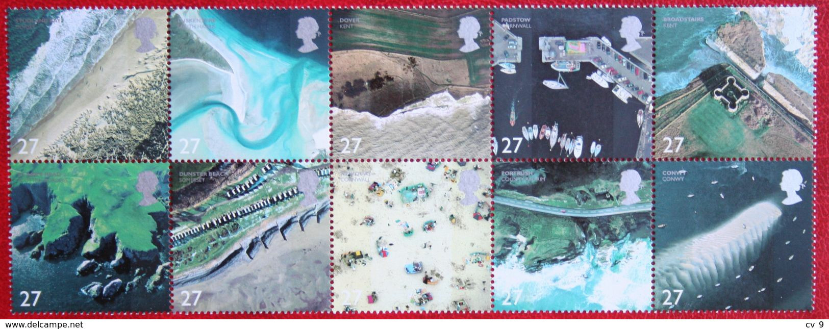 Coastlines (Mi 1993-2002) 2002 POSTFRIS MNH ** ENGLAND GRANDE-BRETAGNE GB GREAT BRITAIN - Unused Stamps