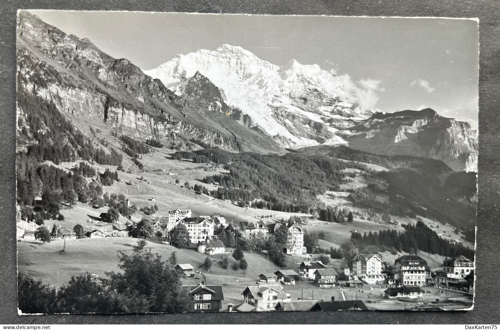 Wengen Mit Jungfrau /Photo Gyger Adelboden - Wengen