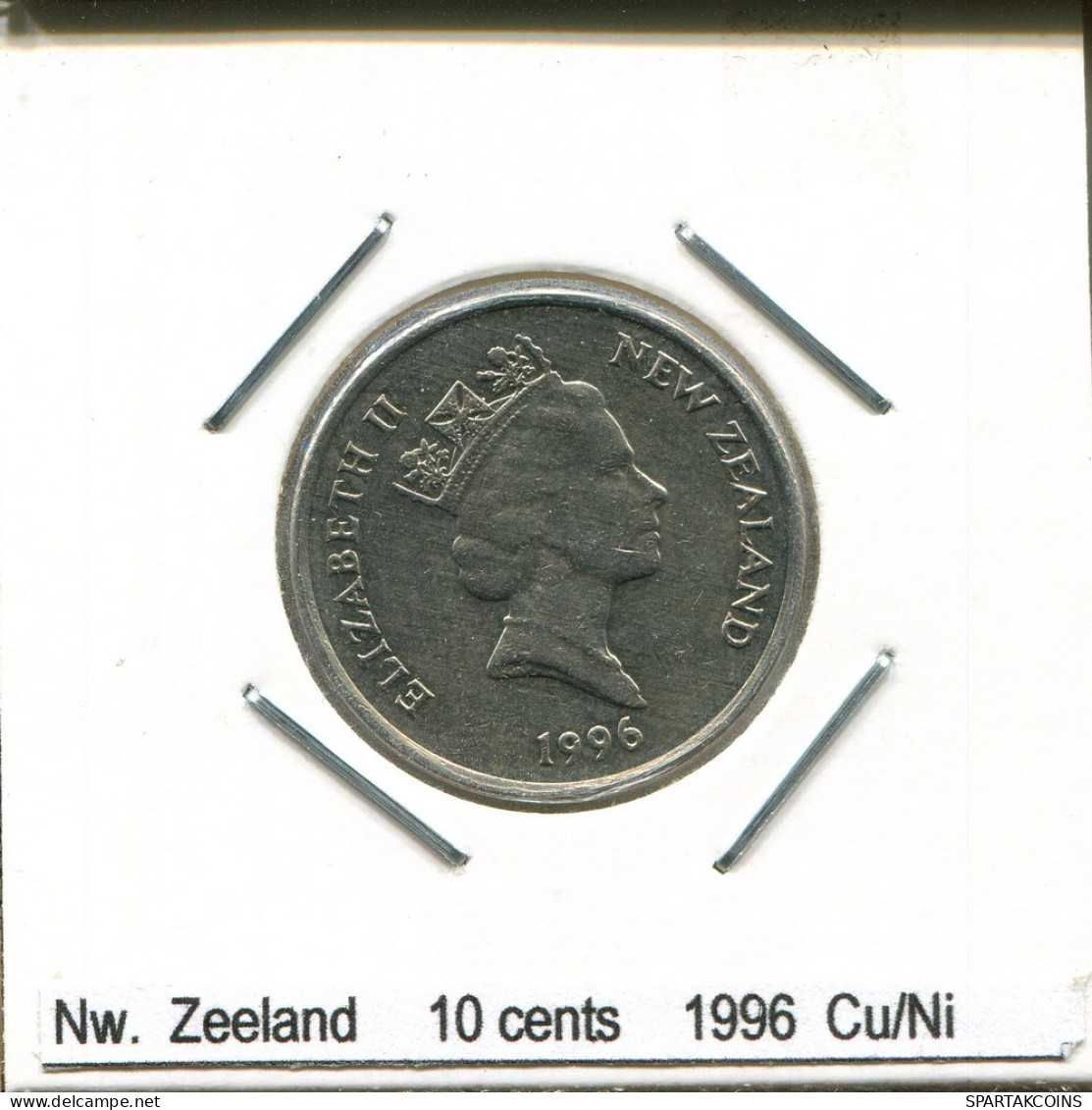 10 CENTS 1996 NEW ZEALAND Coin #AS234.U.A - Nueva Zelanda