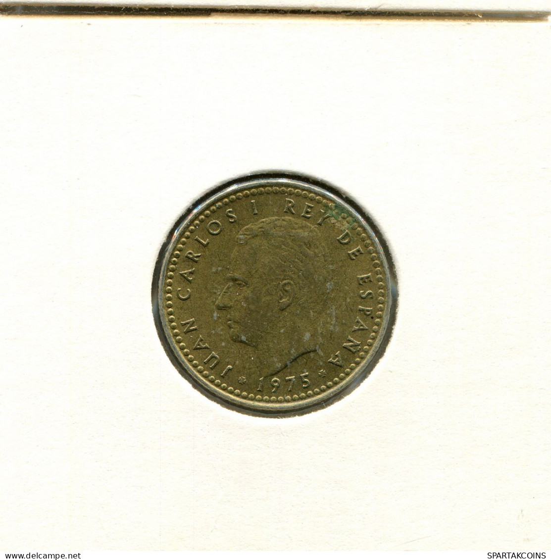 1 PESETA 1975 SPANIEN SPAIN Münze #AZ976.D.A - 1 Peseta