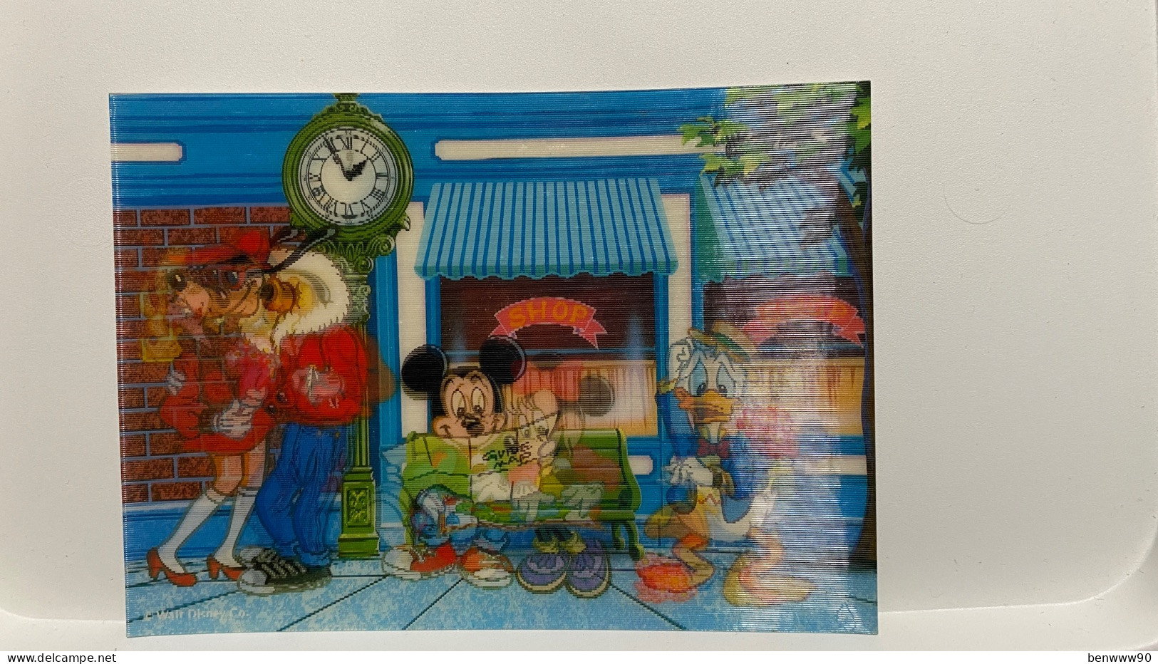 3D Goofy, Donald Duck, Mickey Mouse, Walt Disney Tokyo Disneyland JAPAN JAPON Postcard - Disneyland