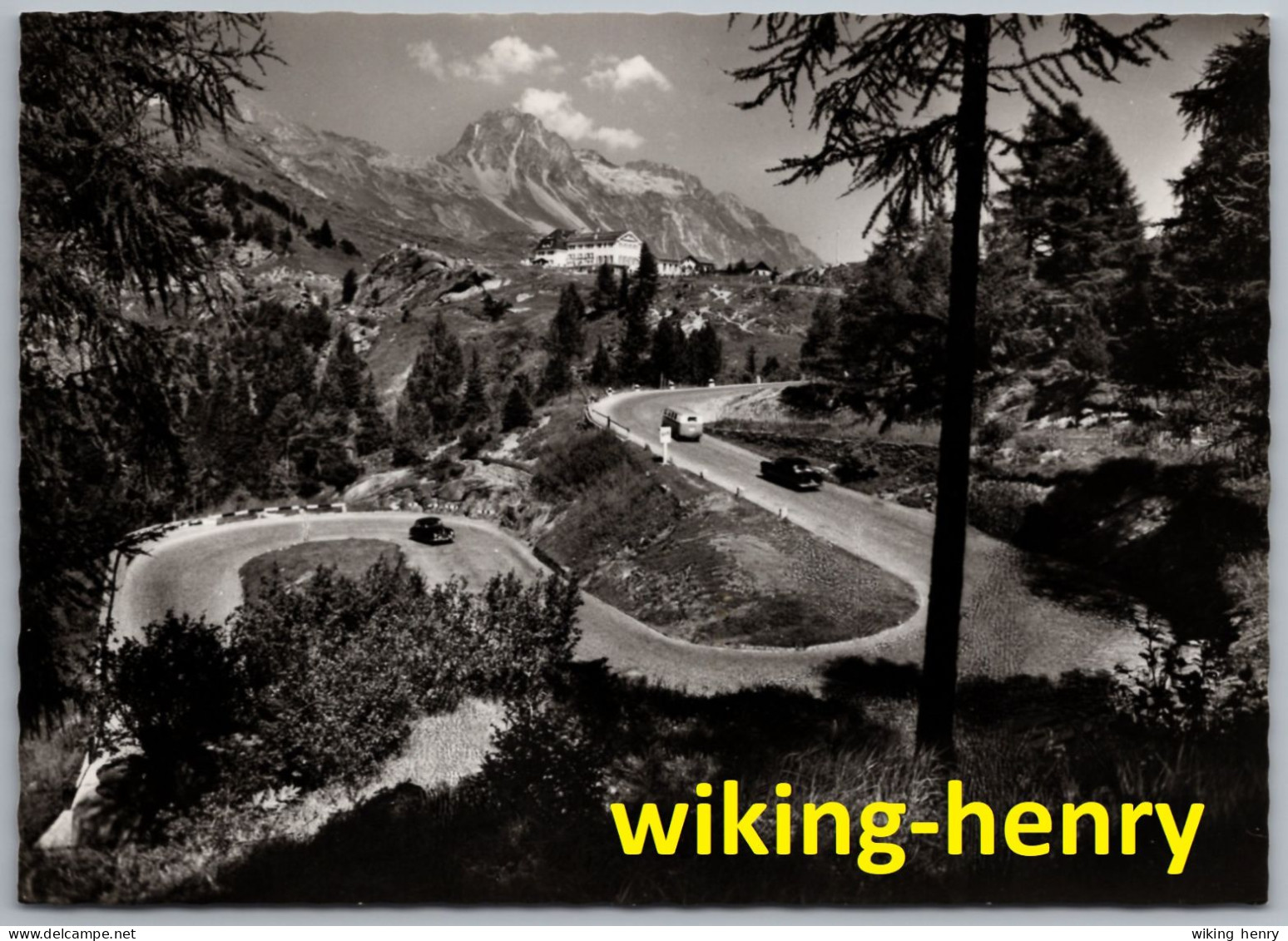 Bregaglia Maloja - S/w Malojastrasse Mit Hotel Maloja Kulm - Aussichtspunkt Und Piz Lagrév - Bregaglia