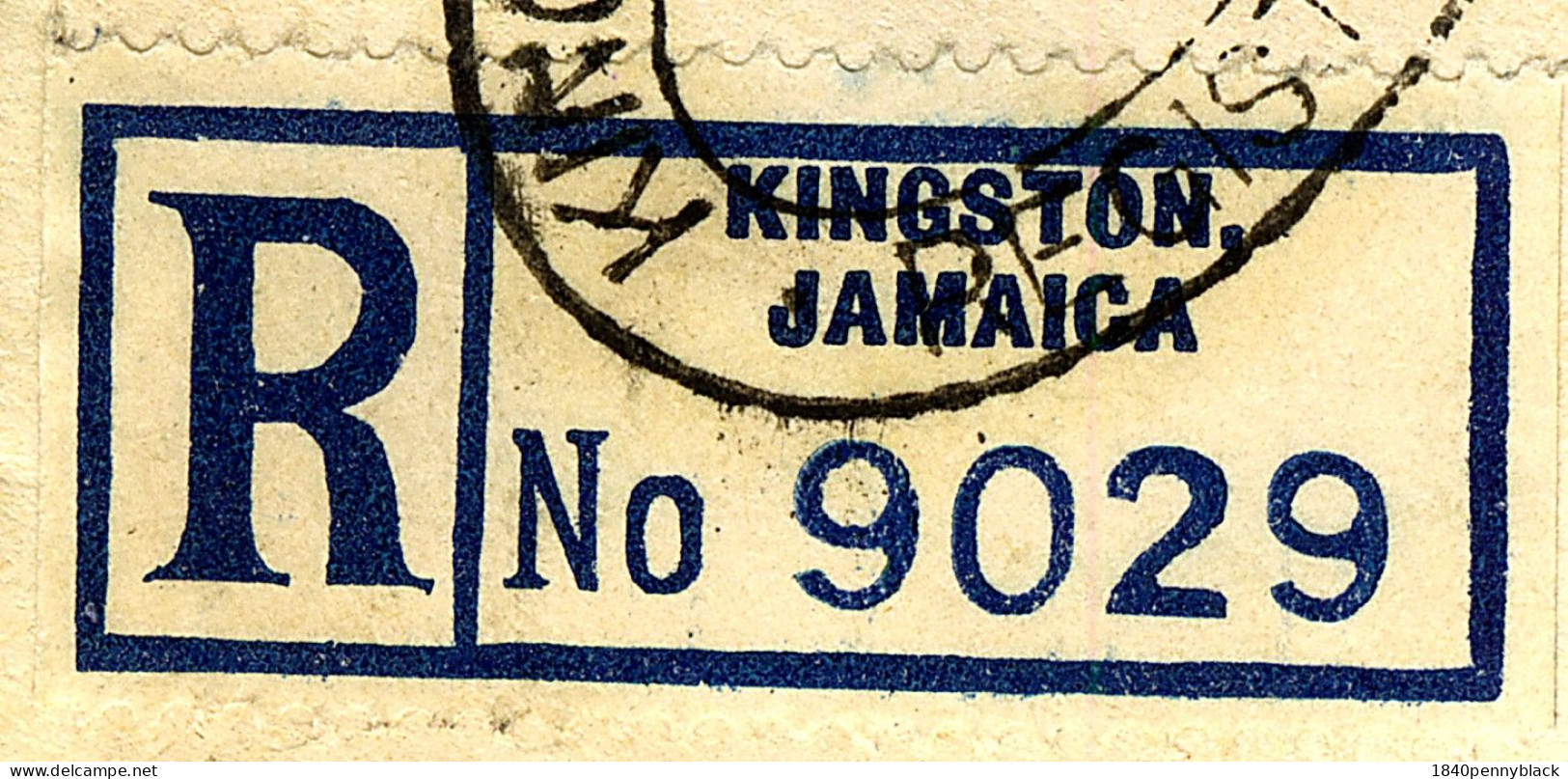 JAMAICA KGVI 1937 Coronation SG  118-20 On Registered First Day Cover To London - Giamaica (...-1961)