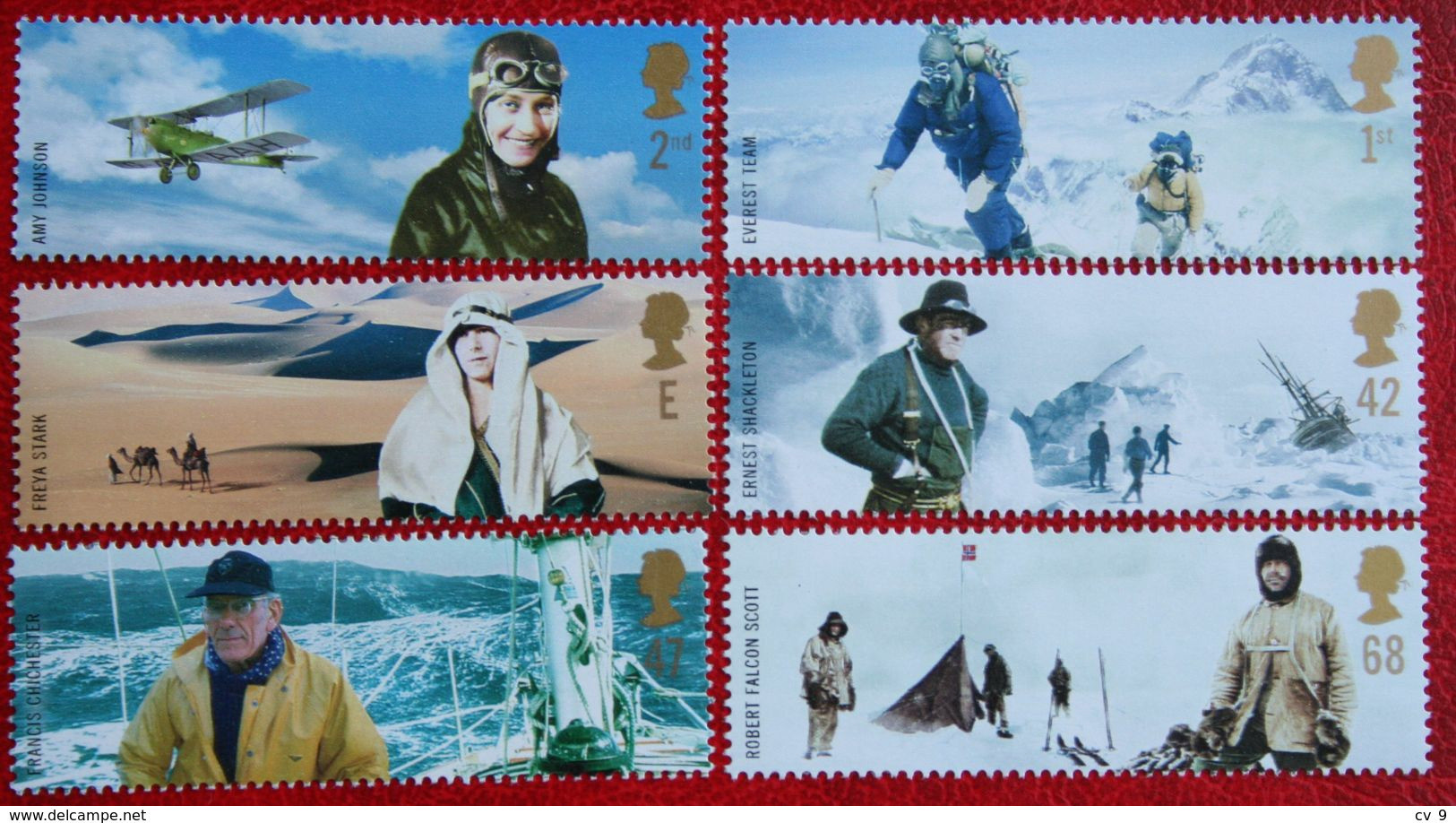 Extreme Achievements Boat Artic Plane (Mi 2104-2109) 2003 POSTFRIS MNH ** ENGLAND GRANDE-BRETAGNE GB GREAT BRITAIN - Unused Stamps