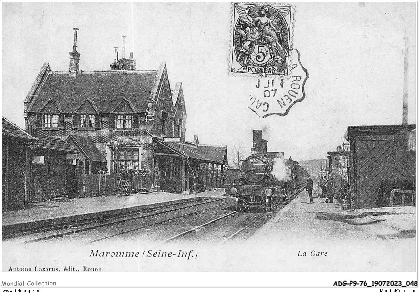 ADGP9-76-0784 - MAROMME - La Gare  - Maromme