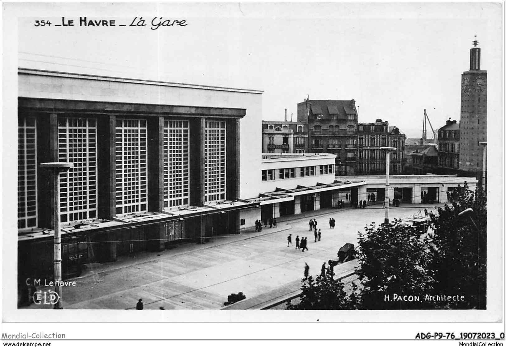 ADGP9-76-0760 - LE HAVRE - La Gare  - Bahnhof