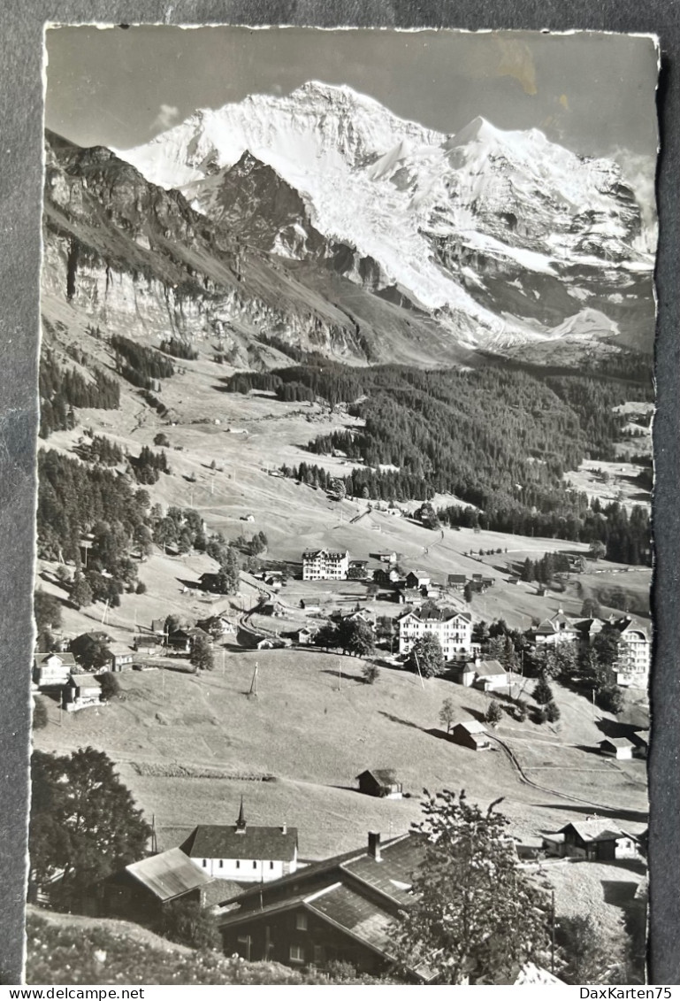 Wengen Mit Jungfrau /Photo Gyger Adelboden - Wengen