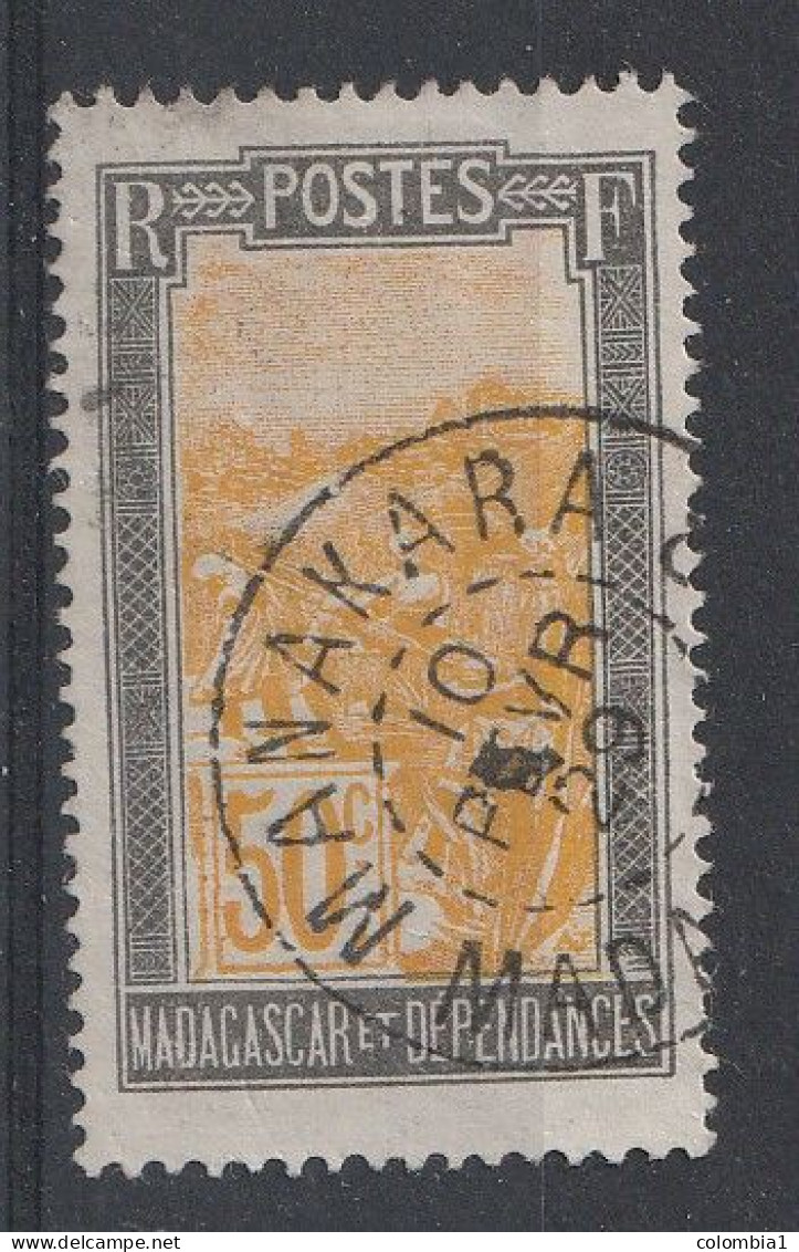 MADAGASCAR YT139 Oblitéré MANAKARA 10 Février 1929 - Oblitérés