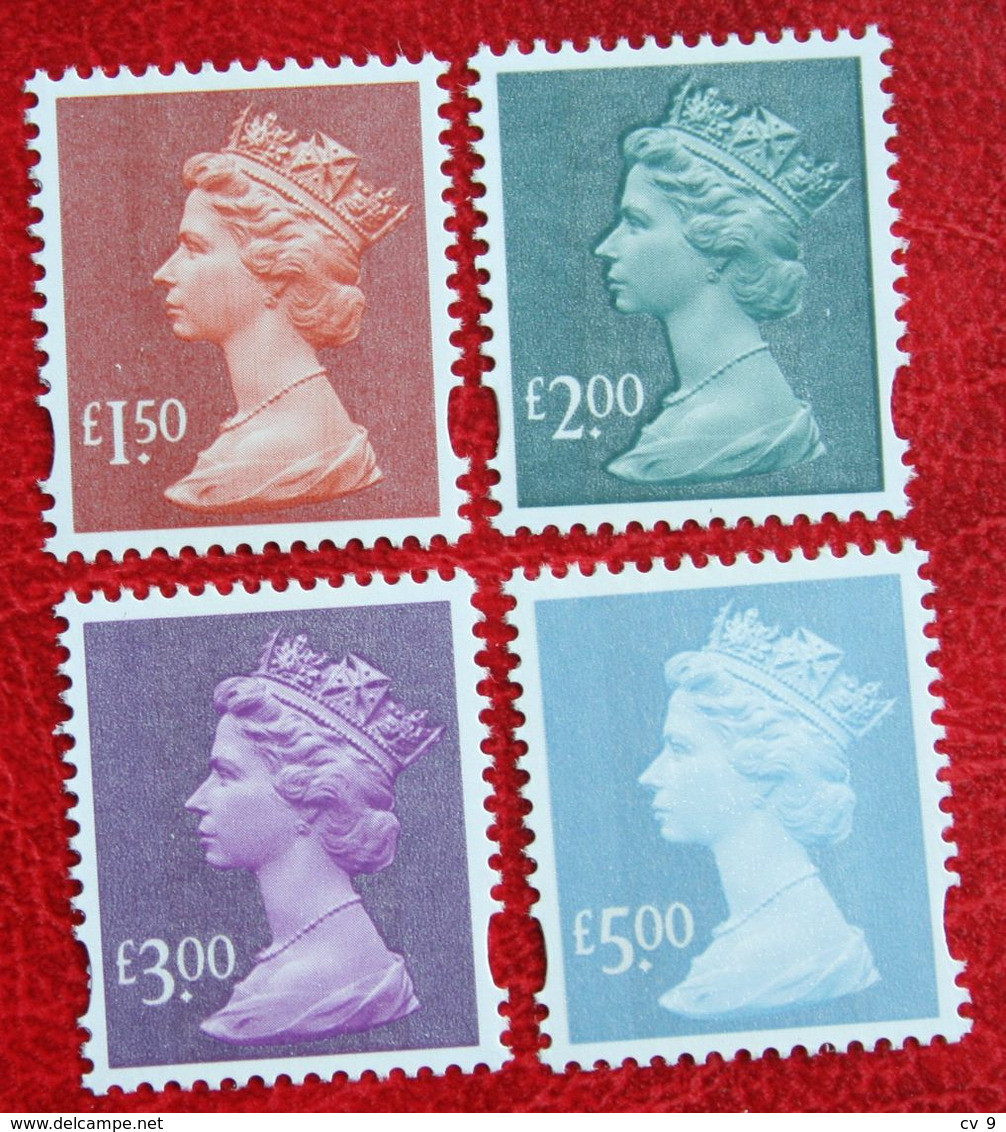 Machin QE II Definitives £ High Values (Mi 2136-2139) 2003 POSTFRIS MNH ** ENGLAND GRANDE-BRETAGNE GB GREAT BRITAIN - Unused Stamps