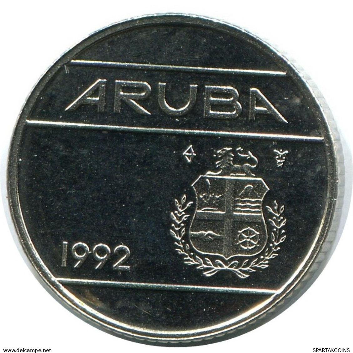 10 CENTS 1992 ARUBA Münze (From BU Mint Set) #AH078.D.A - Aruba