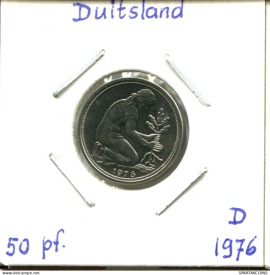50 PFENNIG 1976 D BRD ALLEMAGNE Pièce GERMANY #DB579.F.A - 50 Pfennig