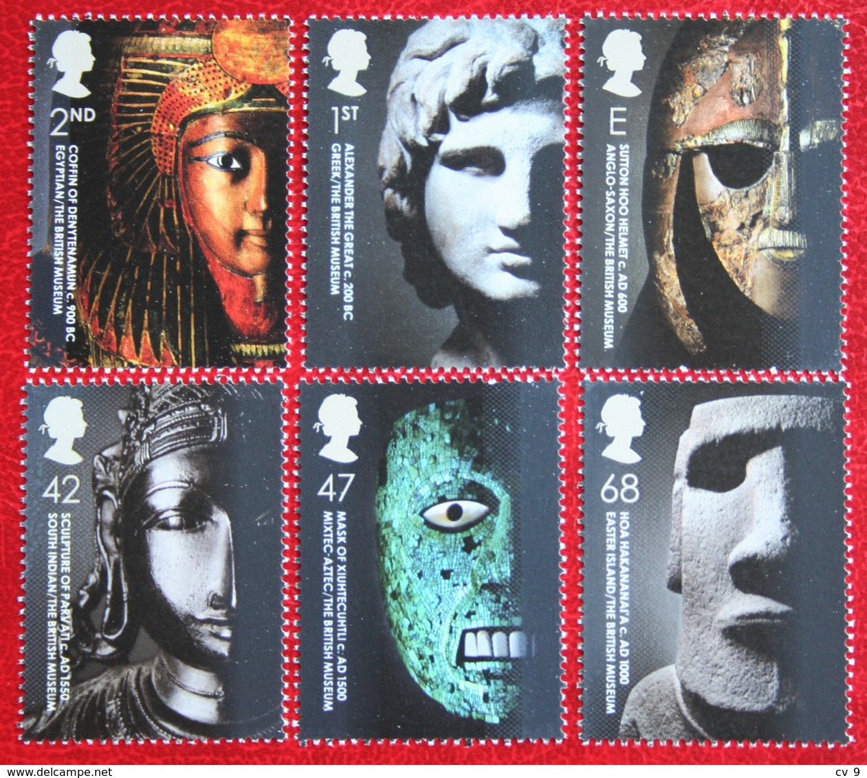 History Sculpture The British Museum London (Mi 2158-2163) 2003 POSTFRIS MNH ** ENGLAND GRANDE-BRETAGNE GB GREAT BRITAIN - Unused Stamps