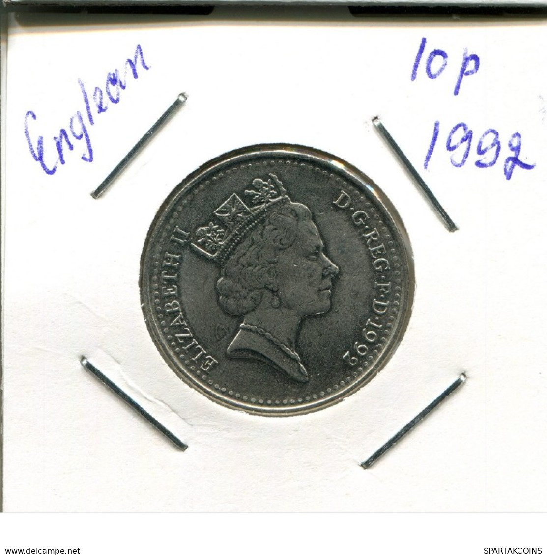 10 PENCE 1992 UK GRANDE-BRETAGNE GREAT BRITAIN Pièce #AN599.F.A - 10 Pence & 10 New Pence
