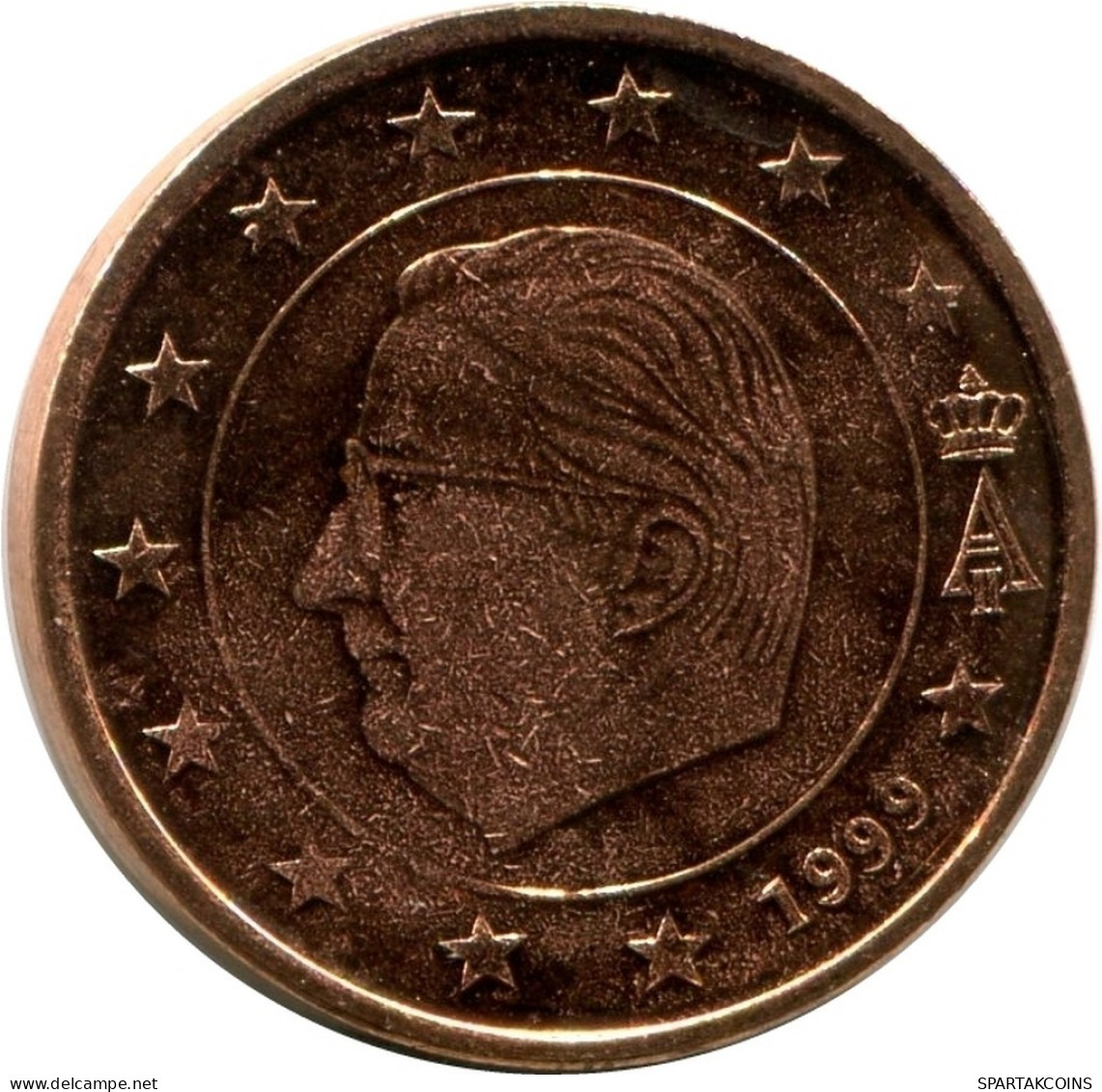 5 EURO CENT 1999 BELGIUM Coin UNC #M10260.U.A - België