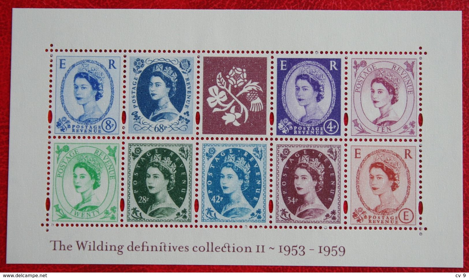 Celebrating 50th Ann. Wilding Definitive (Mi 2112-2120) 2003 POSTFRIS MNH ** ENGLAND GRANDE-BRETAGNE GB GREAT BRITAIN - Unused Stamps