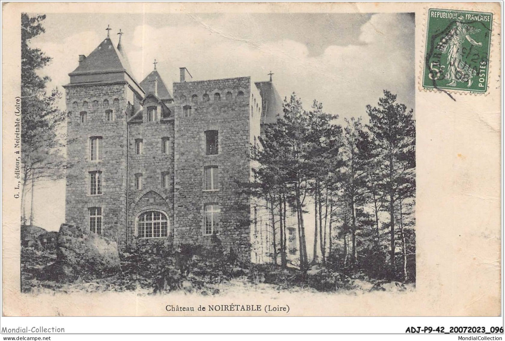 ADJP9-42-0769 - Chateau De NOIRETABLE  - Noiretable