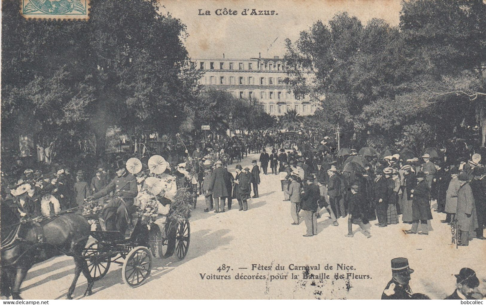 NICE: Fêtes Du Carnaval - Voitures Décorées Pour La Bataille De Fleurs - Carnival