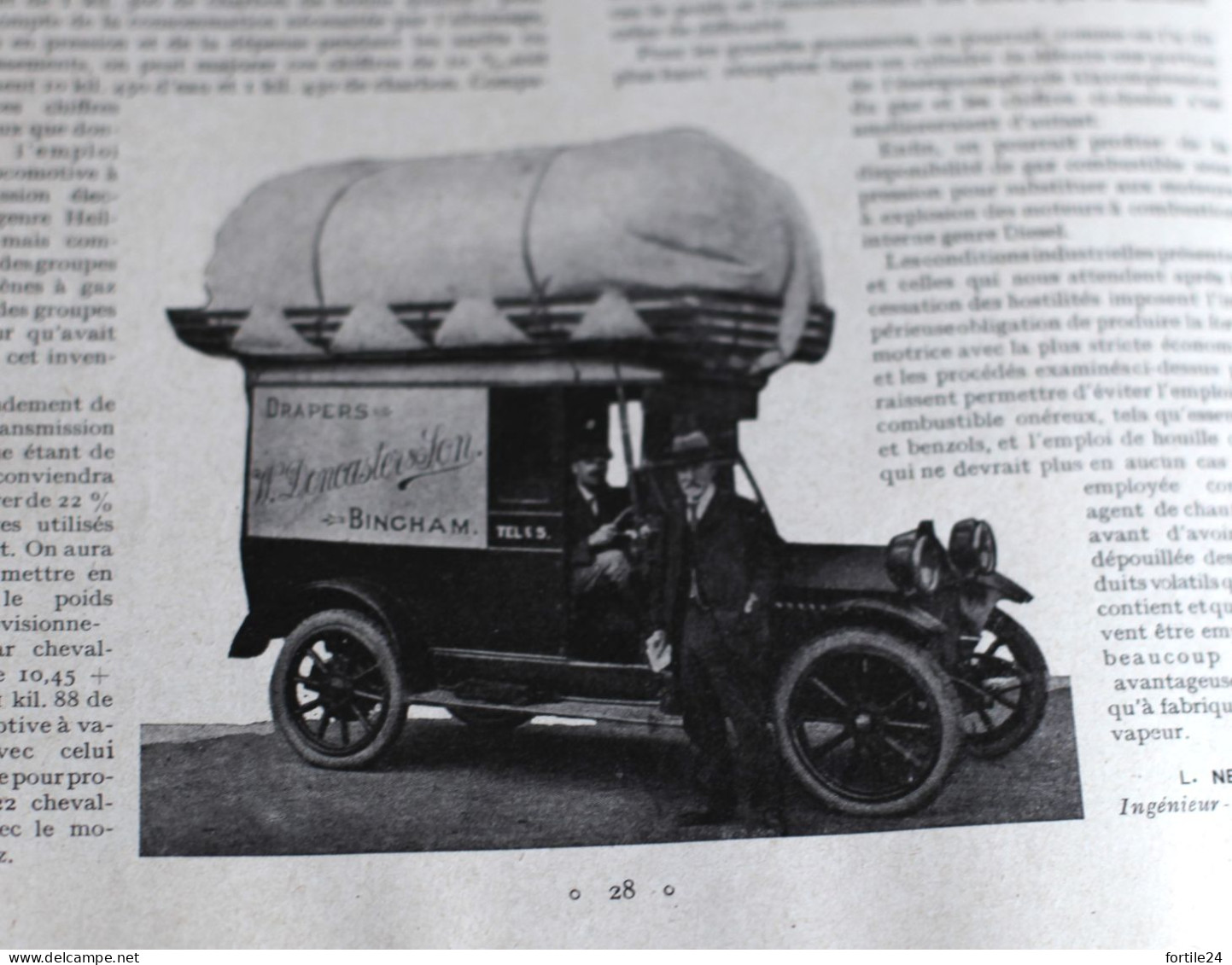 RARISSIME : "L'automobile Aux Armées". Automobilia. Relié Du N° 1 Au 26 Inclus. 1917-1918. 2 Volumes (lourd !) EXCEPTION - Frans