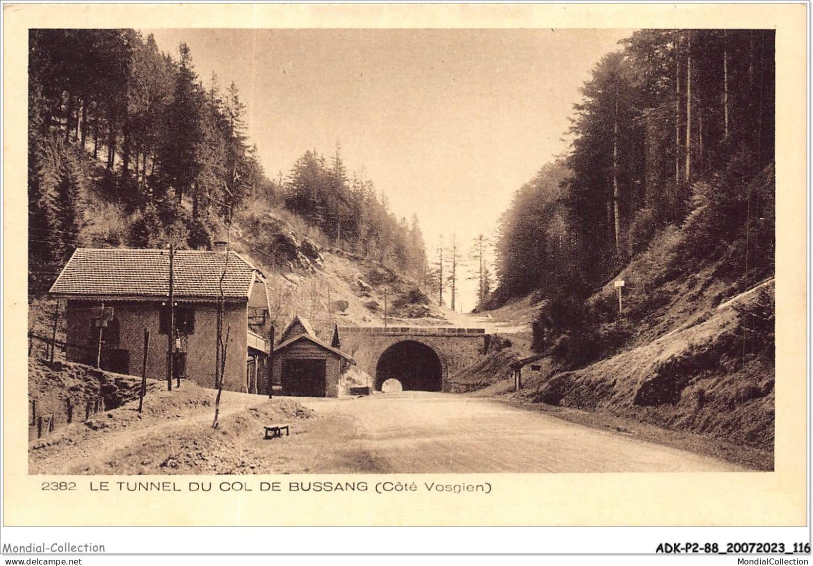 ADKP2-88-0147 - COL DE BUSSANG - Le Tunnel - Col De Bussang