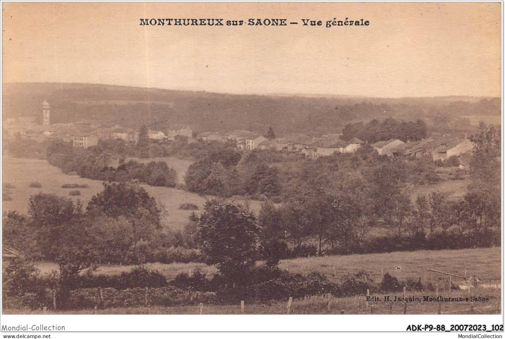 ADKP9-88-0774 - MONTHUREUX-SUR-SAONE - Vue Générale - Monthureux Sur Saone