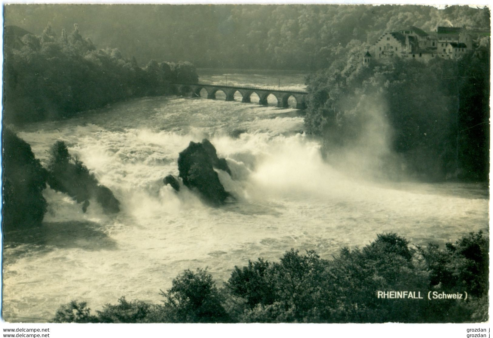 SPRING-CLEANING LOT (4 POSTCARDS), Rheinfall / Rhine Falls, Germany