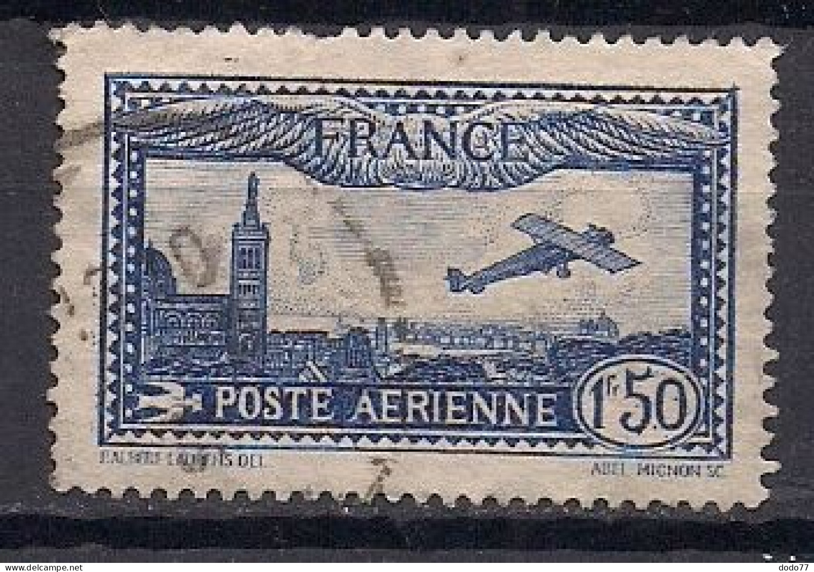 FRANCE  POSTE AERIENNE   N°  6    OBLITERE - 1927-1959 Oblitérés
