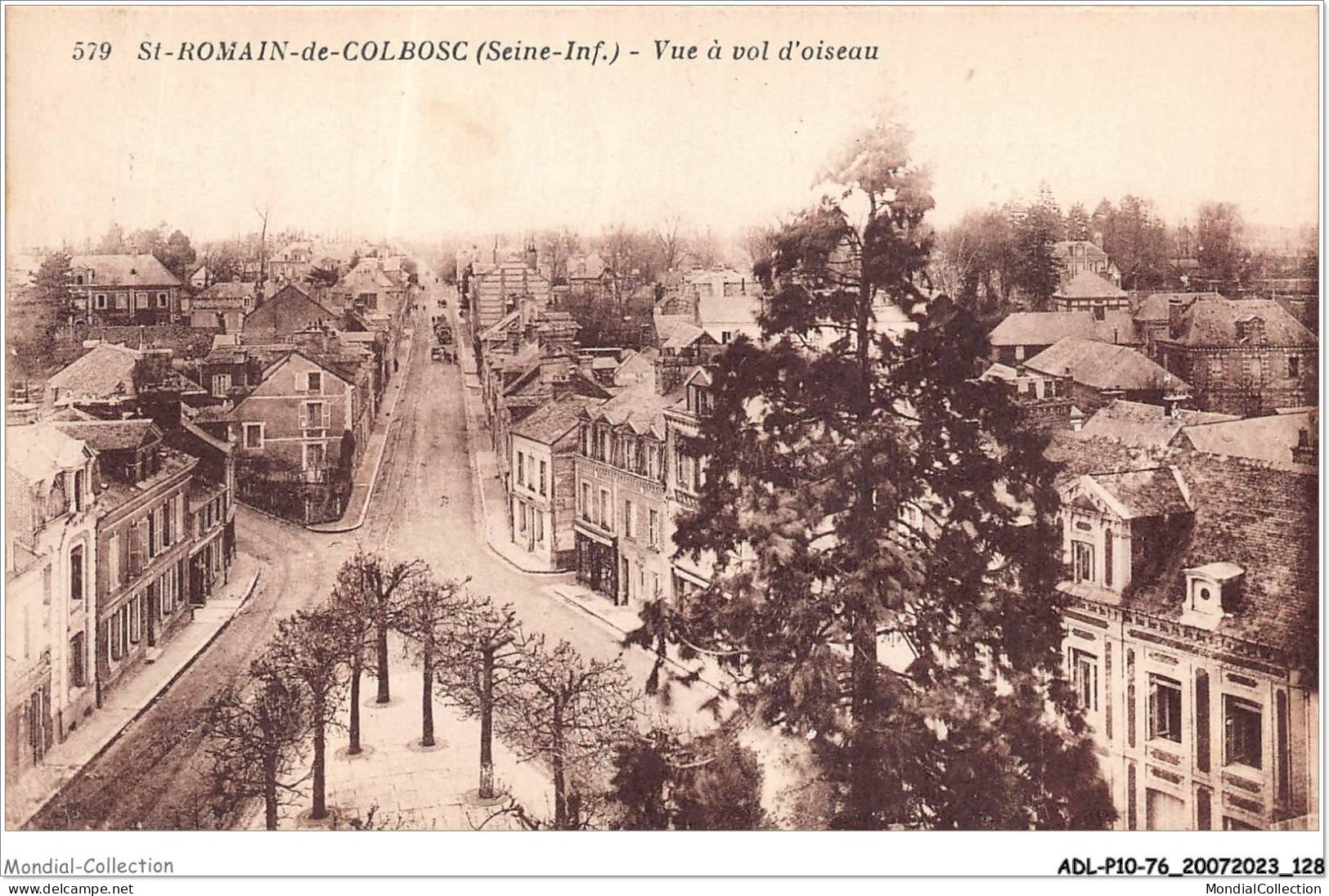 ADLP10-76-0923 - ST-ROMAIN-DE-COLBOSC - Vue à Vol D'oiseau - Saint Romain De Colbosc