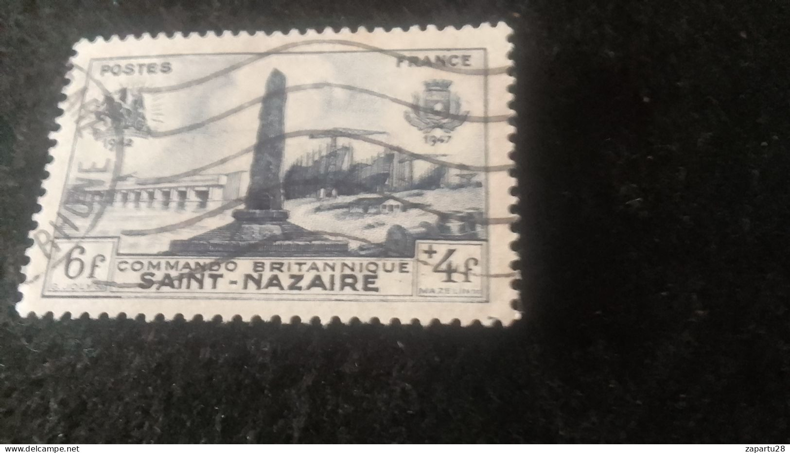 FRANSA- 1940-50       6+4   FR  DAMGALI - Used Stamps
