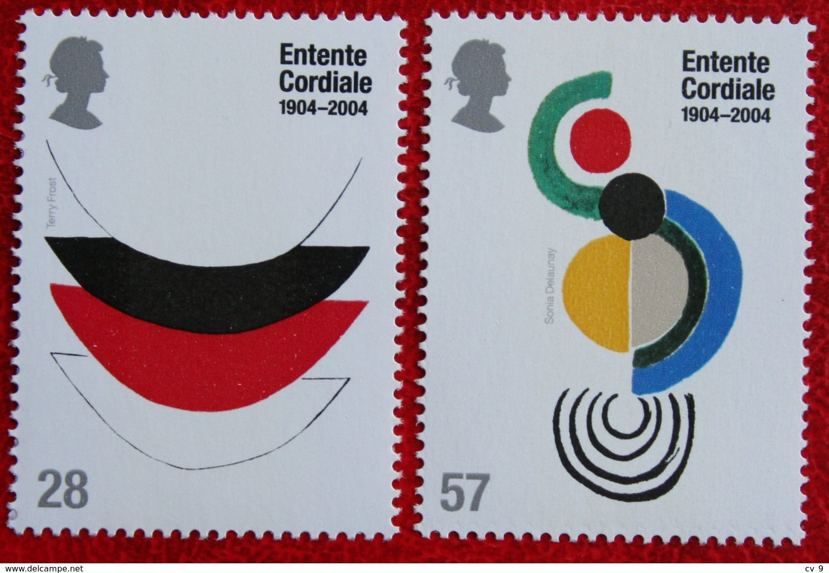 Centenary Of The Entente Cordiale (Mi 2208-2209) 2004 POSTFRIS MNH ** ENGLAND GRANDE-BRETAGNE GB GREAT BRITAIN - Unused Stamps