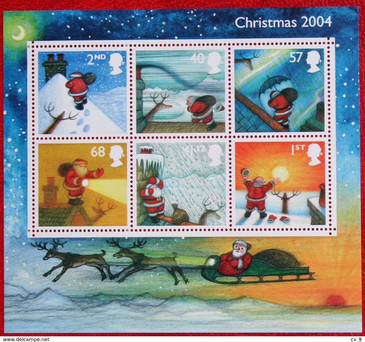 Natale Weihnachten Xmas Noel Kerst (Mi 2252-2257 BLOCK 21) 2004 POSTFRIS MNH ** ENGLAND GRANDE-BRETAGNE GB GREAT BRITAIN - Unused Stamps