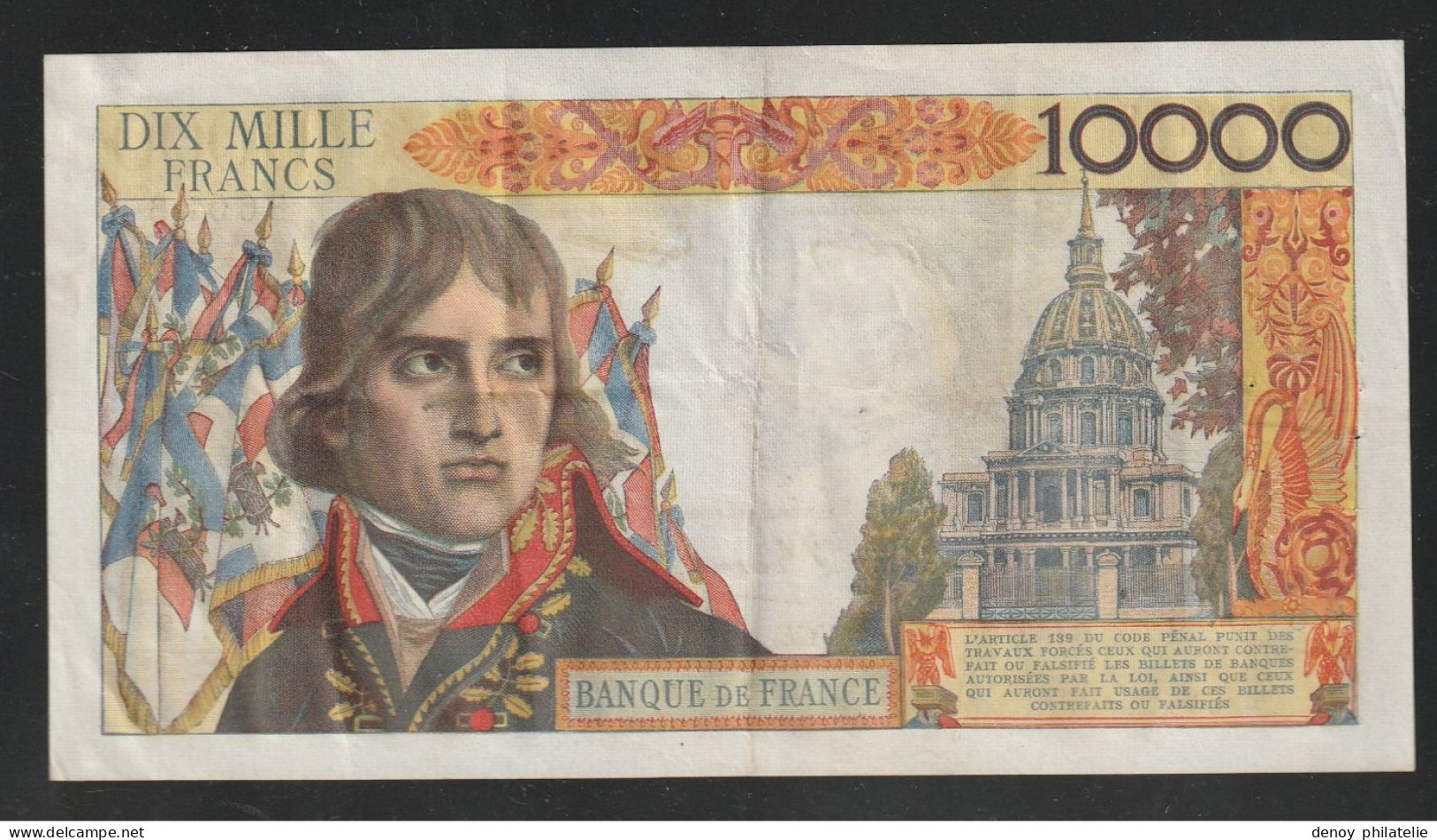 Billet 10000 Francs Bonaparte Du 7 3 1956 -Qualité Sup - 10 000 F 1955-1958 ''Bonaparte''