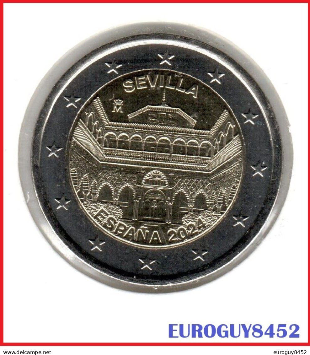 SPANJE - 2 € COM. 2024 UNC - SEVILLA - KATHEDRAAL - Spanien