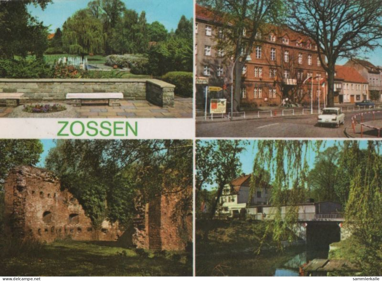 74122 - Zossen - U.a. Burgruine Im Stadtpark - Ca. 1980 - Zossen