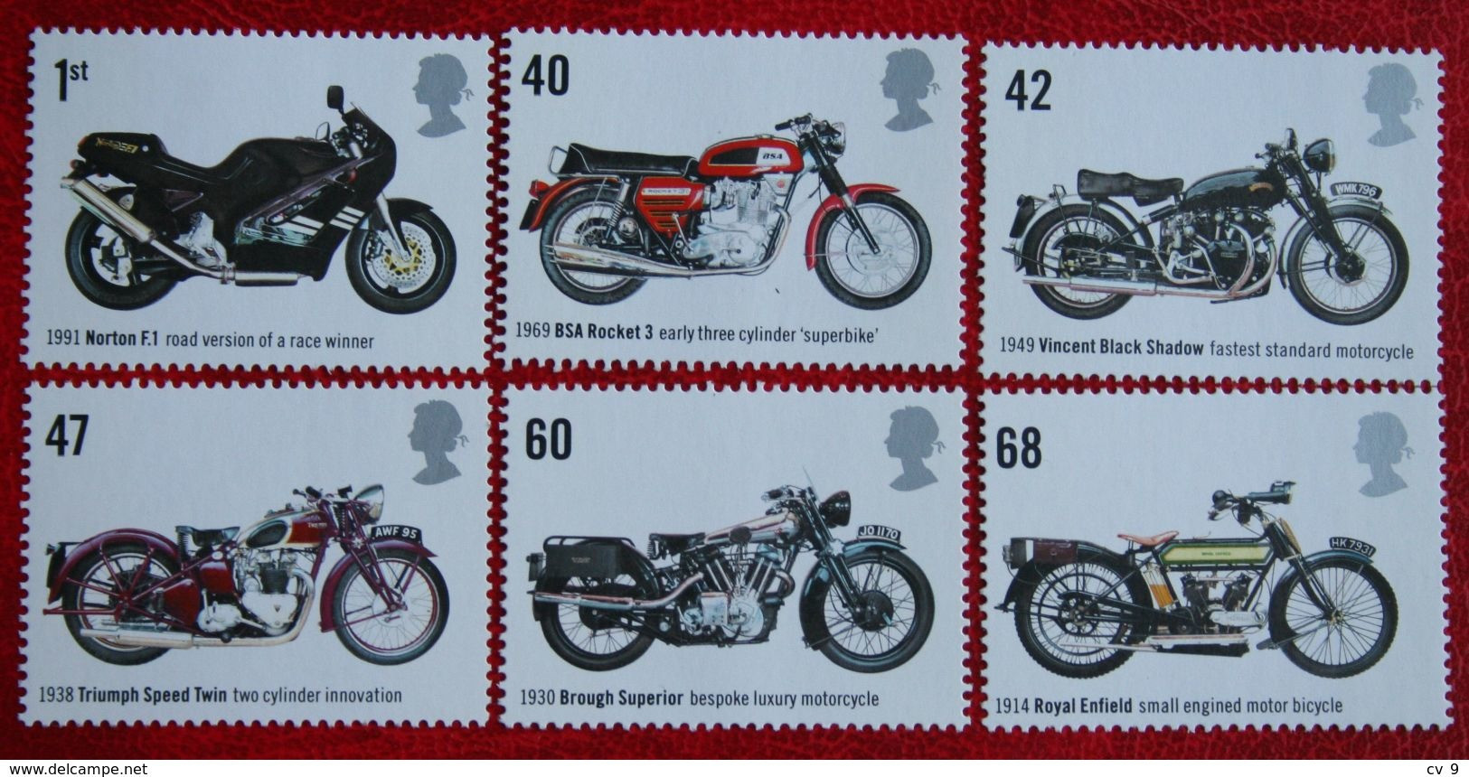 Britische Motorräder Motorcycles (Mi 2315-2320) 2005 POSTFRIS MNH ** ENGLAND GRANDE-BRETAGNE GB GREAT BRITAIN - Neufs
