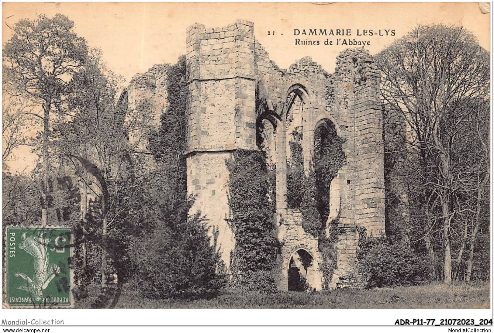 ADRP11-77-1083 - DAMMARIE-LES-LYS - Ruines De L'abbaye - Dammarie Les Lys