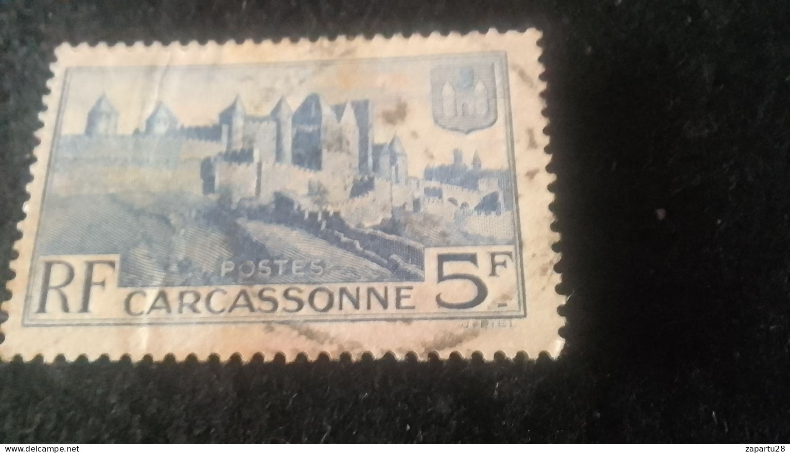 FRANSA- 1930-50       5    FR  DAMGALI   SÜRSARJLI - Used Stamps