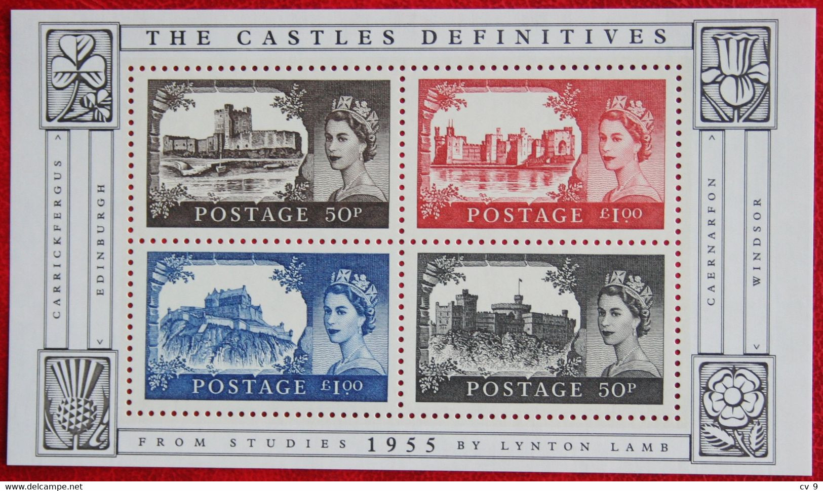 Castles Burgen (Mi 2291-2294 Block 23) 2005 POSTFRIS MNH ** ENGLAND GRANDE-BRETAGNE GB GREAT BRITAIN - Neufs