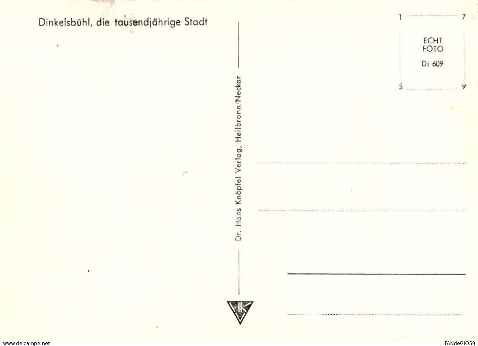 Allemagne > Bavière > Dinkelsbuehl   /// 69 ///  VOIR  CONDITION - Dinkelsbühl