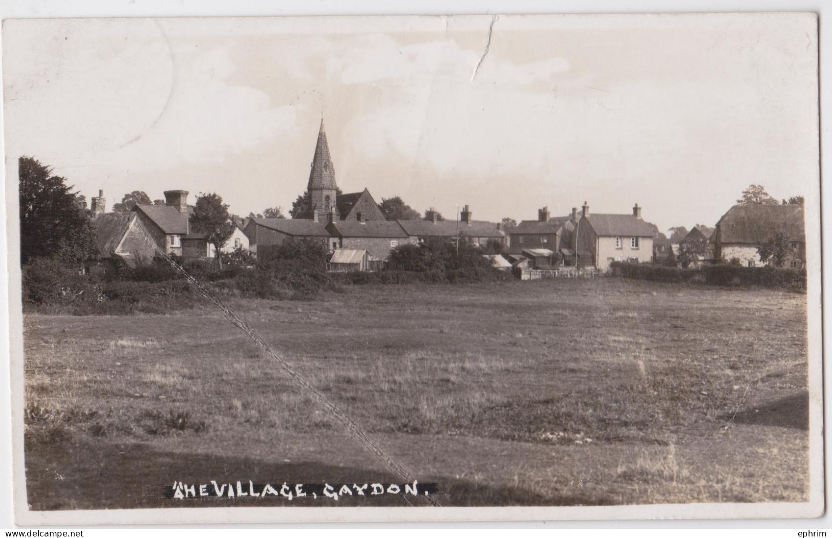 Village Gaydon Photo Postcard - Autres & Non Classés