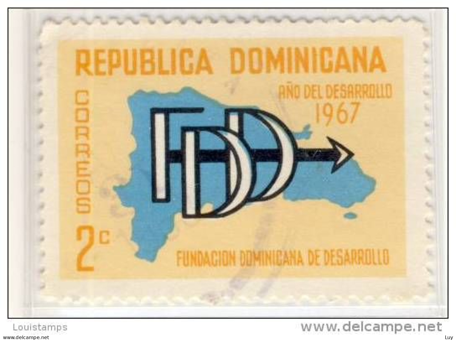 Dominikanische Republik - Mi.Nr.DO - 894 - 1967 Refb3 - Dominikanische Rep.