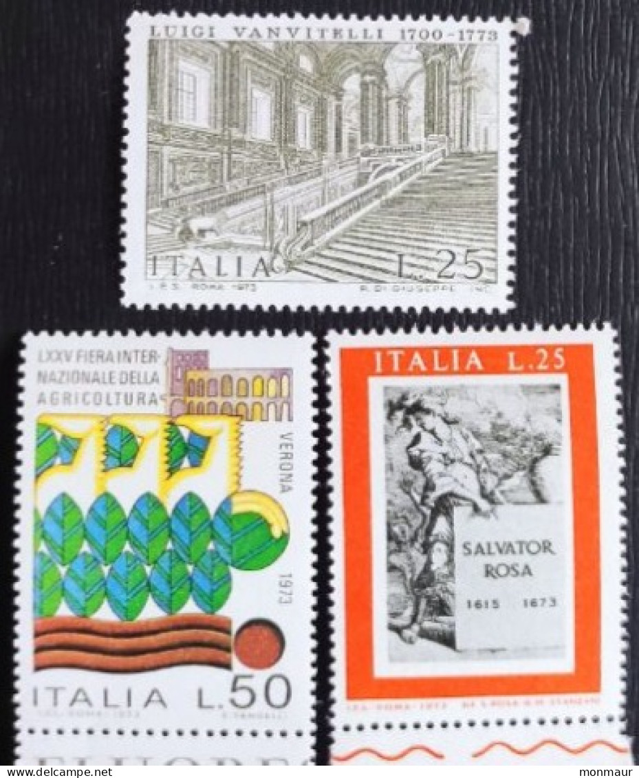 ITALIA 1973  VANVITELLI-FIERA AGRICOLTURA-SALVATORE ROSA - 1971-80: Ungebraucht